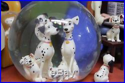 101 Dalmatians Parlor Scene Disney Musical Light up Snowglobe