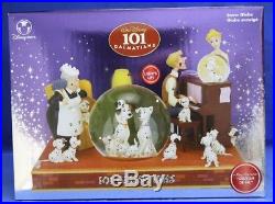 101 Dalmatians Parlor Scene Disney Musical Light up Snowglobe