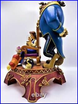 10th Anniversary Beauty and the Beast Multi Globes RARE