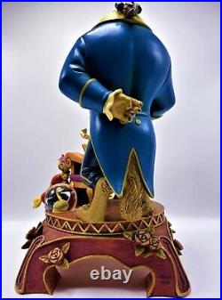 10th Anniversary Beauty and the Beast Multi Globes RARE