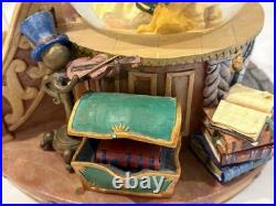 1991 Disney Beauty & The Beast Musical Snow Globe withOriginal Box + Tags