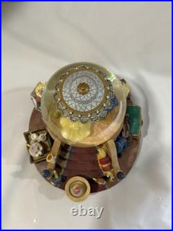 1991 Disney Beauty & The Beast Musical Snow Globe withOriginal Box + Tags
