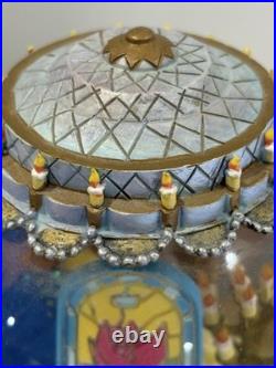 1991 Disney Beauty & The Beast Musical Snow Globe withOriginal Box + Tags