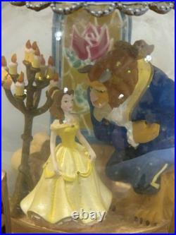 1991 Disney Beauty & The Beast Musical Snow Globe withOriginal Box + Tags