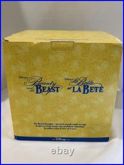 1991 Disney Beauty & The Beast Musical Snow Globe withOriginal Box + Tags