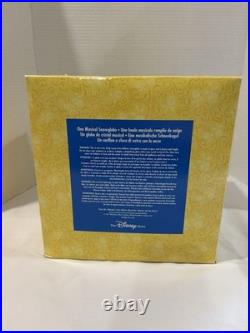 1991 Disney Beauty & The Beast Musical Snow Globe withOriginal Box + Tags