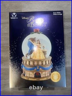 1991 Disney Store Large 10.5 x 8 Beauty & The Beast Snow Globe NO Music Box 1991 Disney Store Large 10.5 x 8 Beauty & The Beast Snow Globe NO Music Box