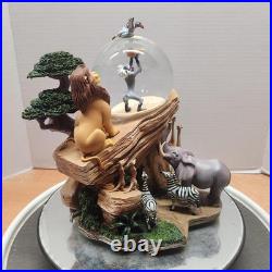 1994 Disney Lion King Musical Circle Of Life Snow Globe in Original Box