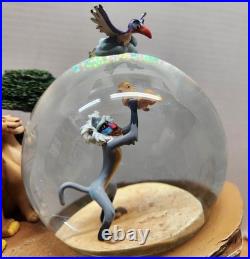 1994 Disney Lion King Musical Circle Of Life Snow Globe in Original Box