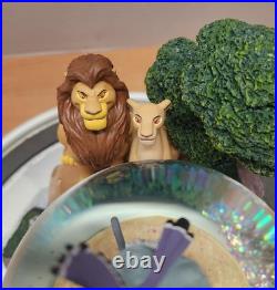 1994 Disney Lion King Musical Circle Of Life Snow Globe in Original Box