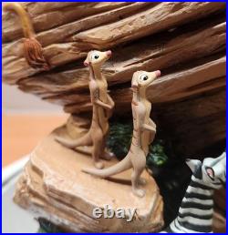 1994 Disney Lion King Musical Circle Of Life Snow Globe in Original Box