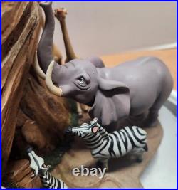 1994 Disney Lion King Musical Circle Of Life Snow Globe in Original Box