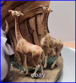 1994 Disney Lion King Musical Circle Of Life Snow Globe in Original Box