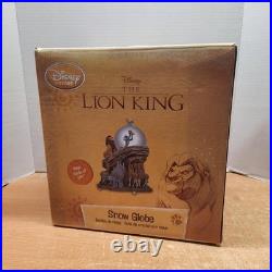 1994 Disney Lion King Musical Circle Of Life Snow Globe in Original Box