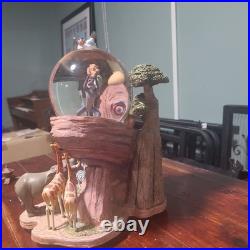 1994 Disney Lion King Pride Rock Musical Circle Of Life Snow Globe- HAS FLAWS