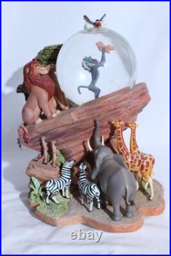1994 Disney's Lion King Pride Rock Musical Snow Globe