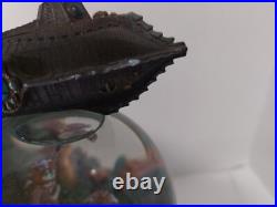20000 Leagues Under the Sea Nautilus Disney Snow Globe Lights Music All Works