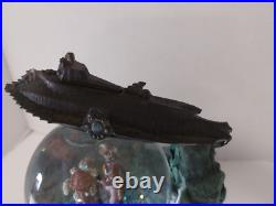20000 Leagues Under the Sea Nautilus Disney Snow Globe Lights Music All Works