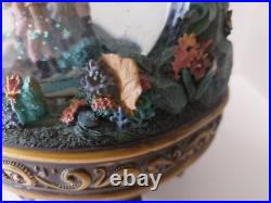 20000 Leagues Under the Sea Nautilus Disney Snow Globe Lights Music All Works