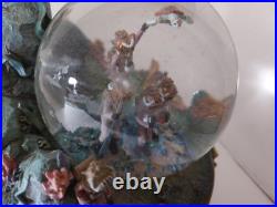 20000 Leagues Under the Sea Nautilus Disney Snow Globe Lights Music All Works
