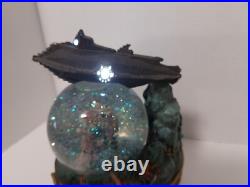 20000 Leagues Under the Sea Nautilus Disney Snow Globe Lights Music All Works