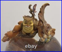 2002 Disney Bambi 60th Anniversary Musical Snow Globe New in Packing RARE