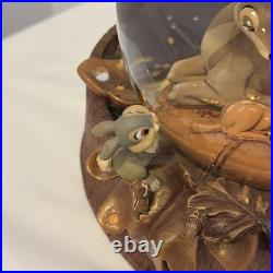2002 Disney Bambi 60th Anniversary Musical Snow Globe New in Packing RARE
