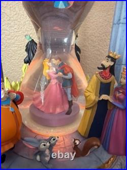 2003 Disney Catalog Sleeping Beauty Hourglass Light Up Musical Aurora Maleficent