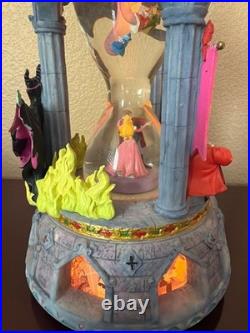 2003 Disney Catalog Sleeping Beauty Hourglass Light Up Musical Aurora Maleficent
