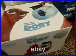 2016 Pixar Disney Store NEMO FINDING DORY HANK OCTOPUS SNOW GLOBE NIB