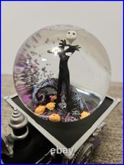 3 Nightmare Before Christmas Bradford Glitterglobe Train Collection Music