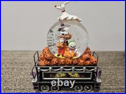 3 Nightmare Before Christmas Bradford Glitterglobe Train Collection Music