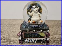 3 Nightmare Before Christmas Bradford Glitterglobe Train Collection Music