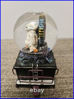 3 Nightmare Before Christmas Bradford Glitterglobe Train Collection Music