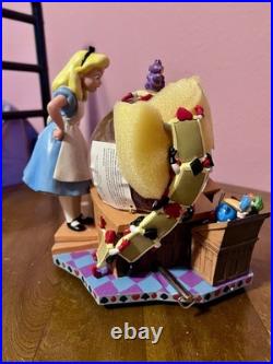 50th Anniversary Disney Alice in Wonderland musical snow globe 50th Anniversary Disney Alice in Wonderland musical snow globe