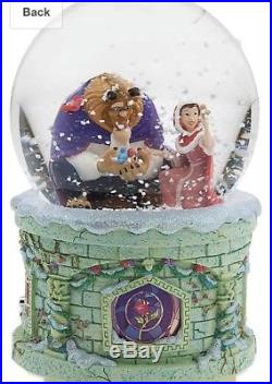 AUTHENTIC DISNEY Belle BEAUTY AND THE BEAST SNOWGLOBE NIB