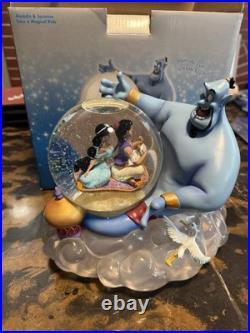 Aladdin And Jasmine Take A Magical Ride Disney Snow Globe A Whole New World