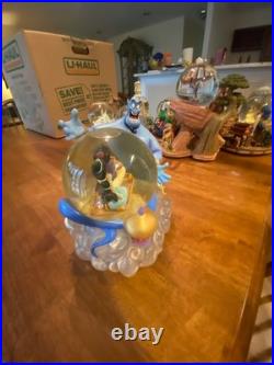 Aladdin And Jasmine Take A Magical Ride Disney Snow Globe A Whole New World