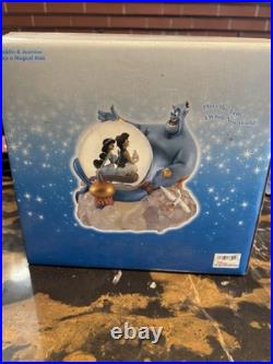 Aladdin And Jasmine Take A Magical Ride Disney Snow Globe A Whole New World