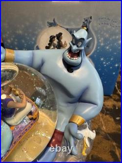 Aladdin And Jasmine Take A Magical Ride Disney Snow Globe A Whole New World