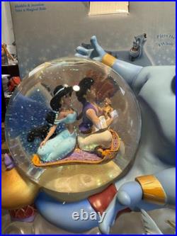 Aladdin And Jasmine Take A Magical Ride Disney Snow Globe A Whole New World