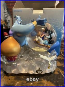 Aladdin And Jasmine Take A Magical Ride Disney Snow Globe A Whole New World