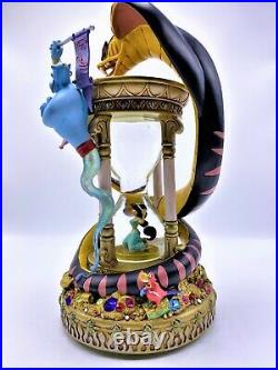 Aladdin Hourglass Arabian Nights Musical Snow globe With Lights