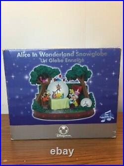 Alice In Wonderland Snow Globe The Unbirthday Mad Hatter Song Tea Party