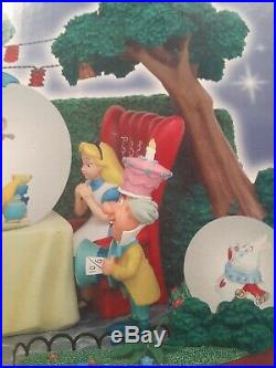 Alice In Wonderland Snowglobe Musical Disney Store NIB