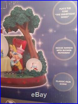 Alice In Wonderland Snowglobe Musical Disney Store NIB