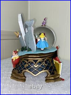 Alice In Wonderland disney snowglobe collectible