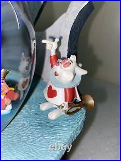 Alice In Wonderland disney snowglobe collectible