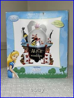 Alice In Wonderland disney snowglobe collectible