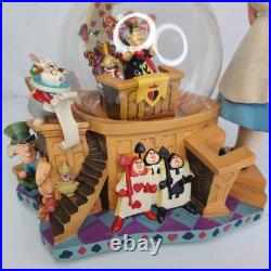 Alice in Wonderland 50th Anniversary Musical Snowglobe Alice's Trial